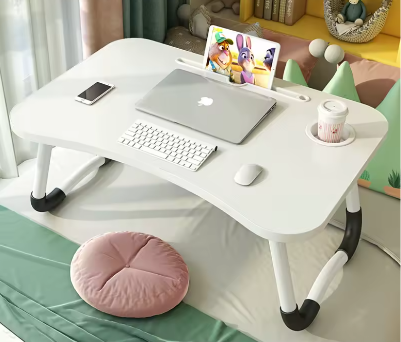 Bureau de lit blanc 2