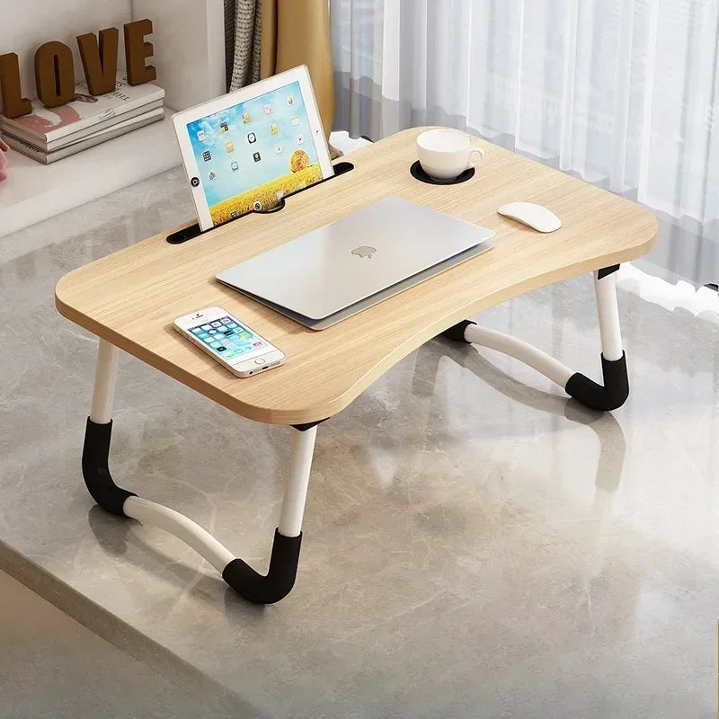 Bureau de lit en bois-1