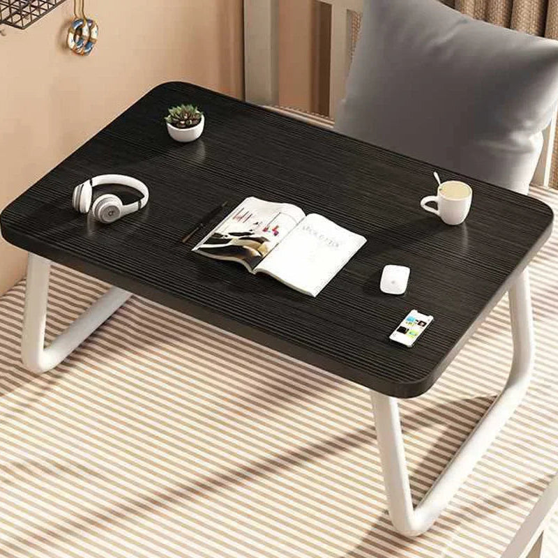 Bureau de lit pliant noir-1