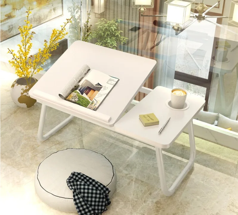 Bureau portable blanc 1