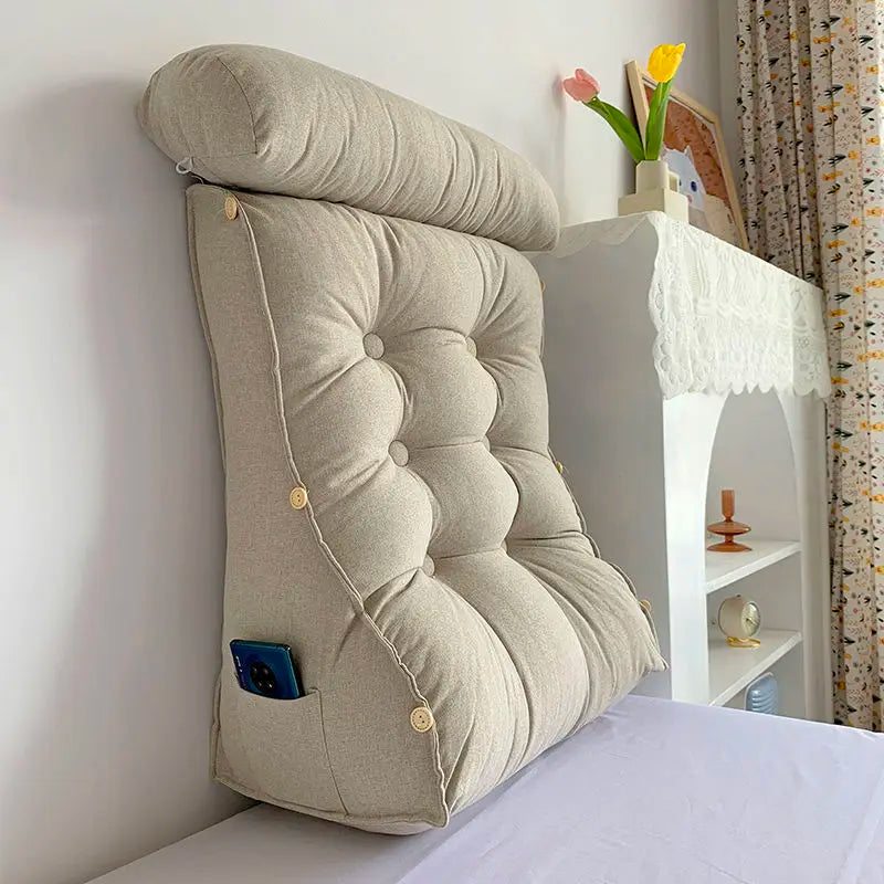 Coussin de lecture Beige 1
