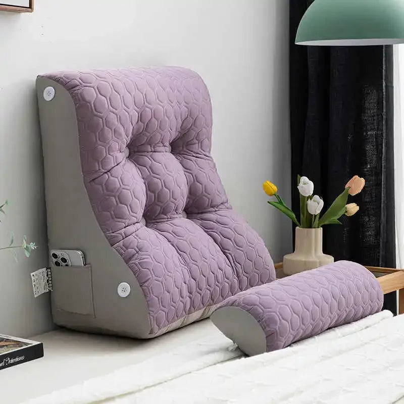 Coussin de lecture Elegance lila 1