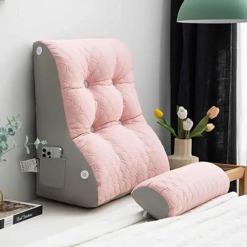 Coussin de lecture Elegance rose 1