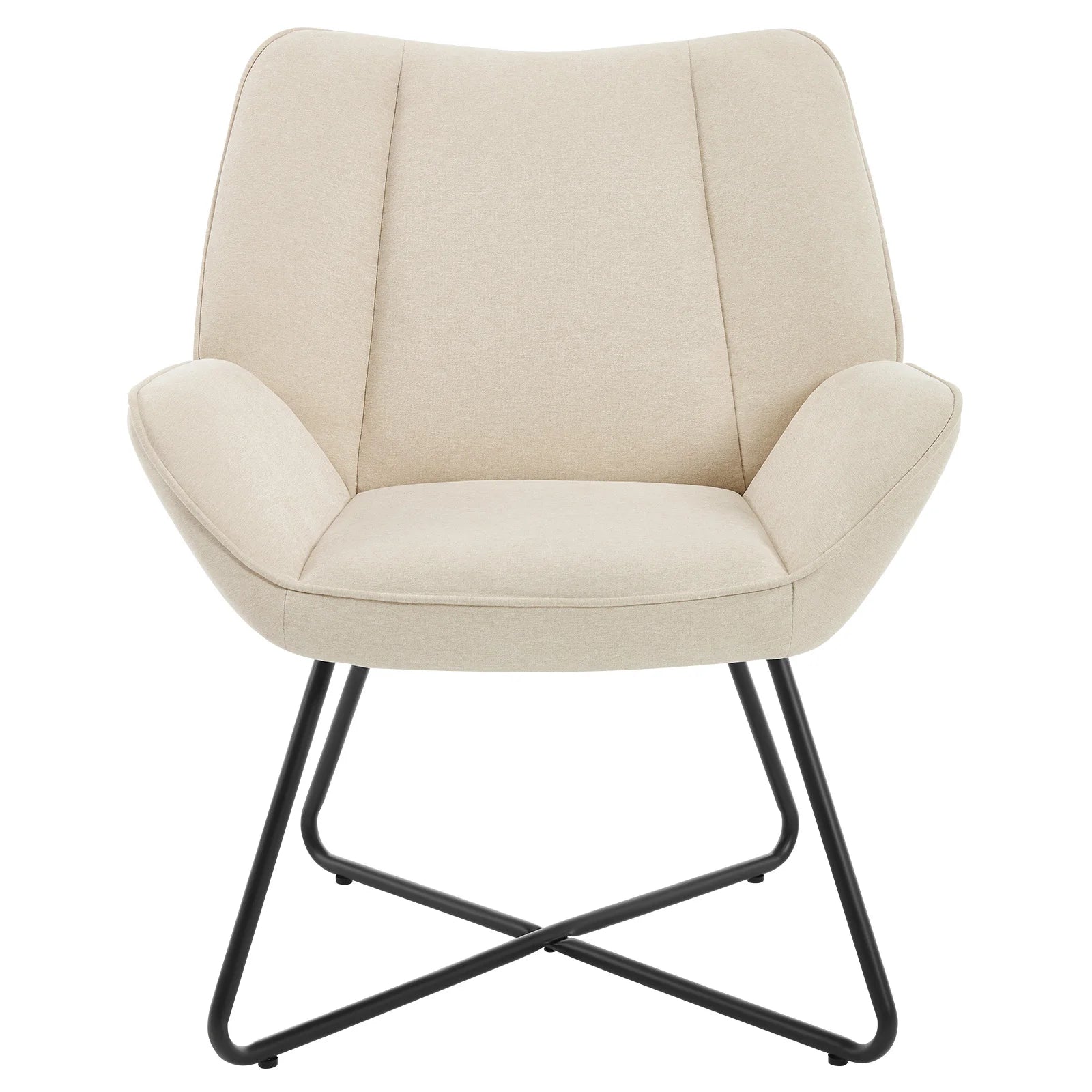 Fauteuil de lecture Design Moderne Beige-1