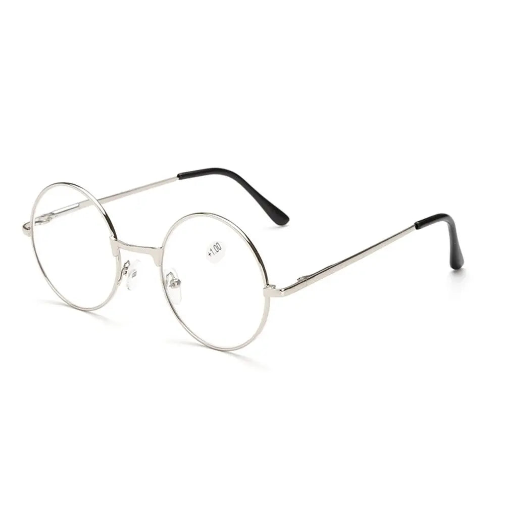 Lunettes John Lennon argentées-1