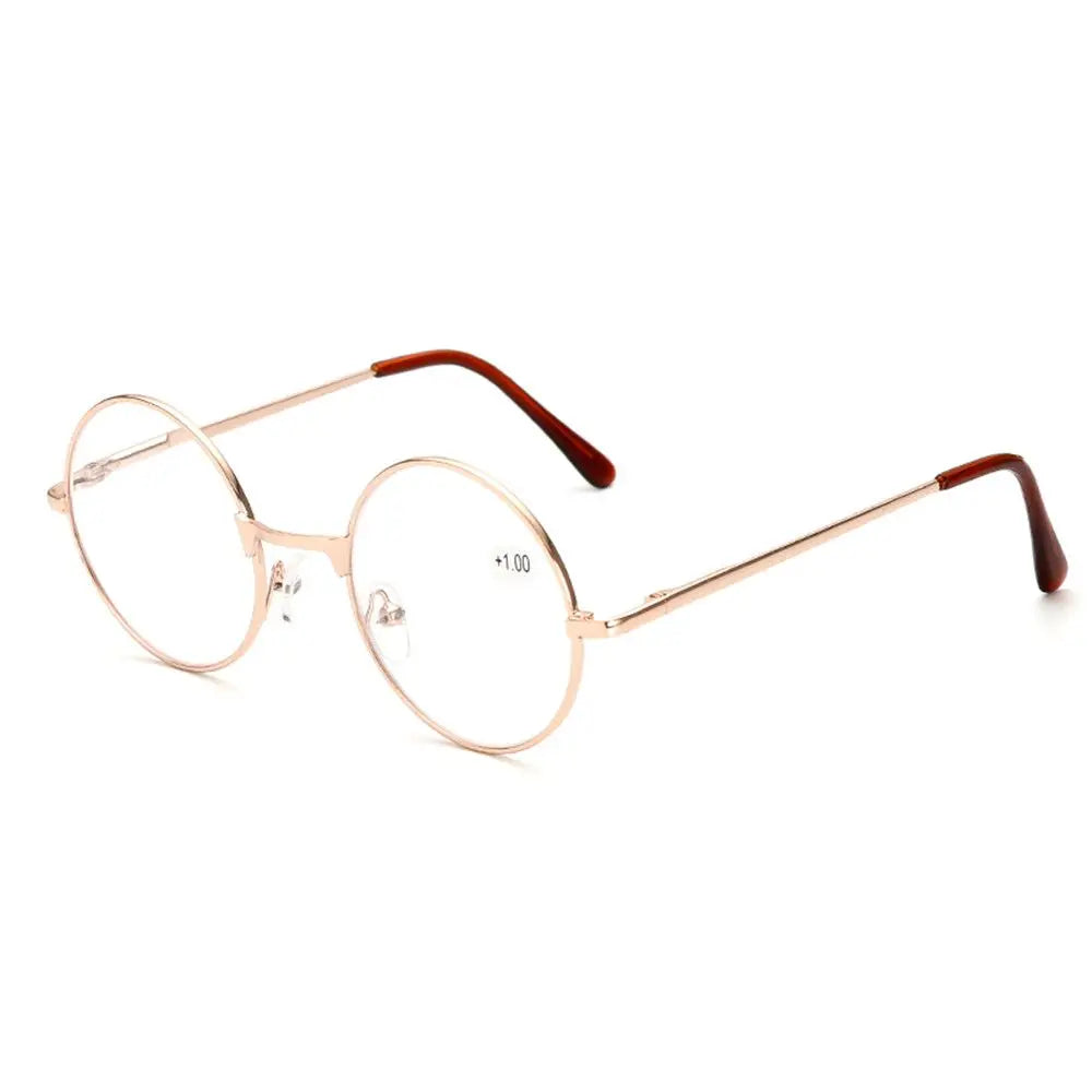 Lunettes John Lennon dorées-1