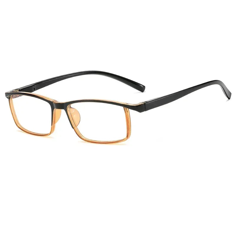 Lunettes zoom lecture marron-1