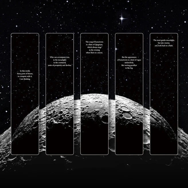 Marque page Astronomie Lune-1