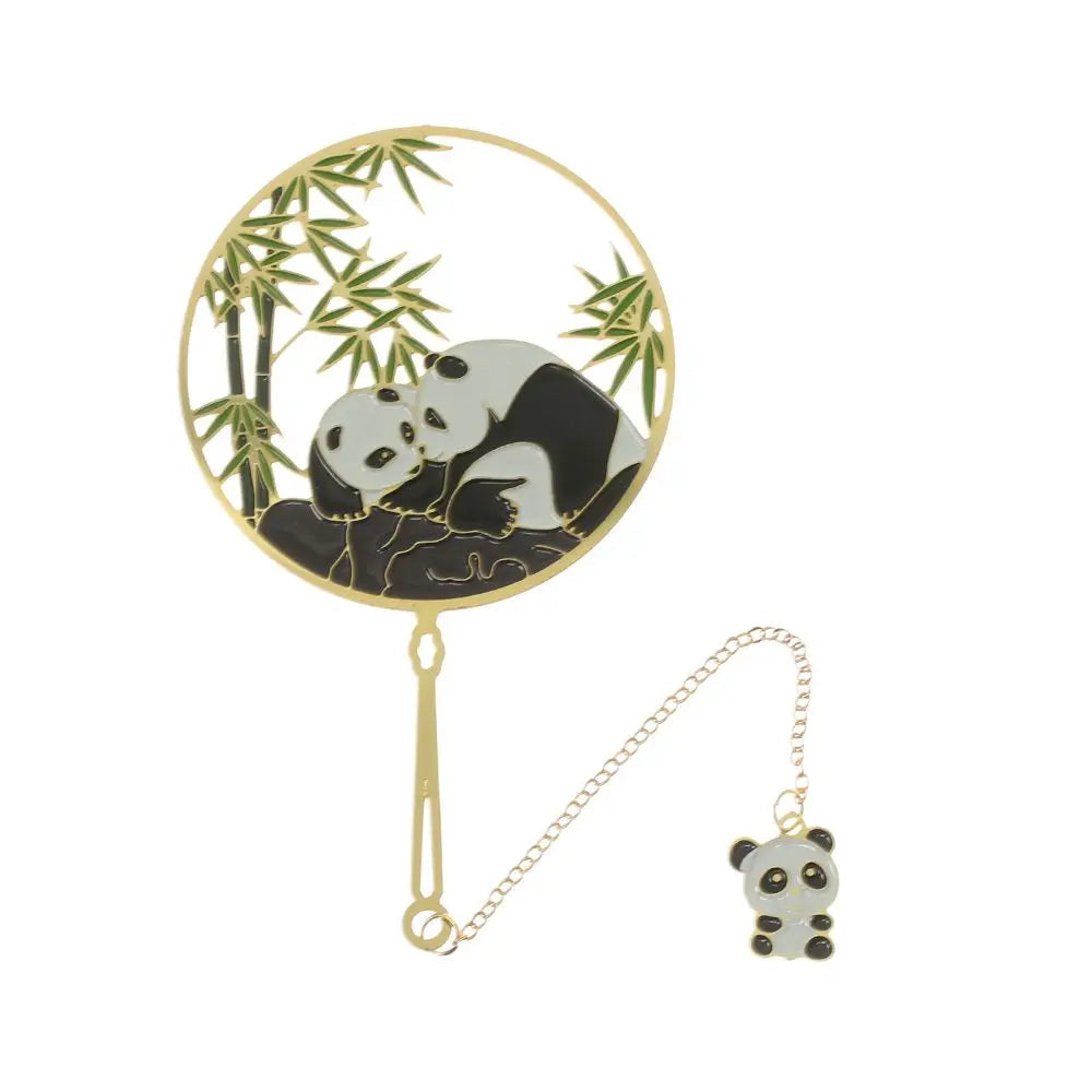 Marque page Famille Panda-1