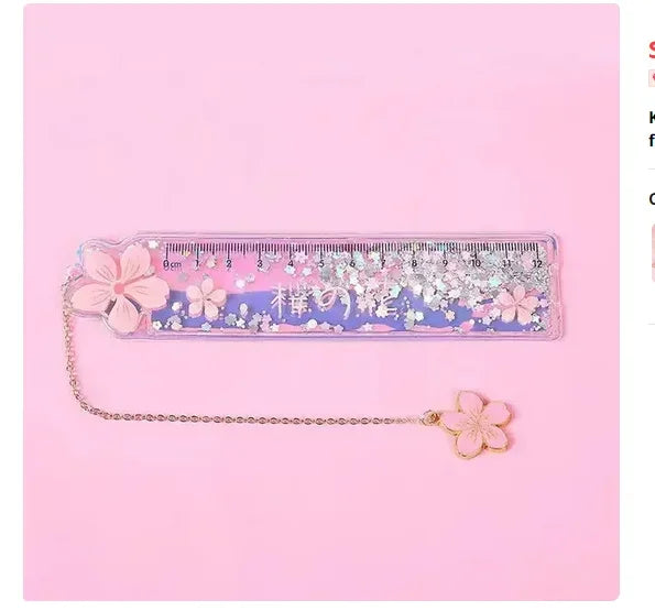 Marque page Kawaii Fleur-1