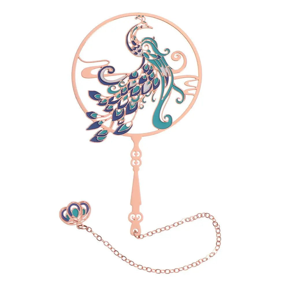Marque page Paon-1
