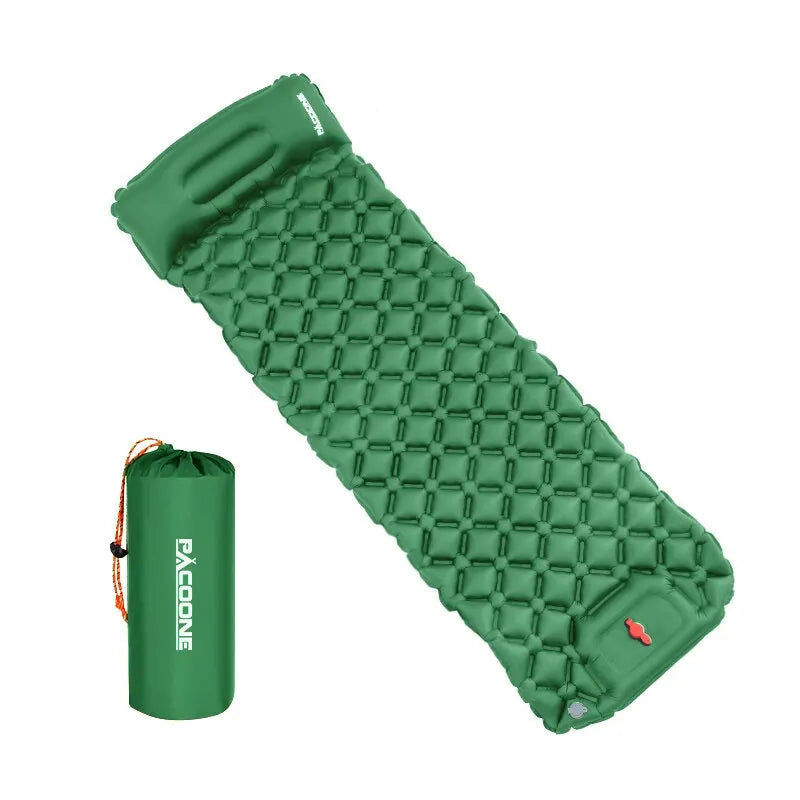 Matelas de lecture gonflable Vert-1