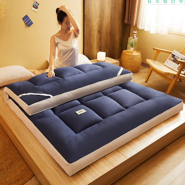 Matelas de sol Bleu-1