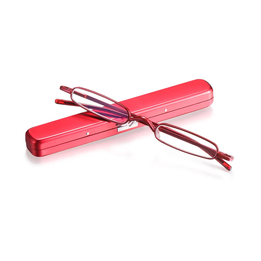 Mini lunettes grossissantes rouges-1