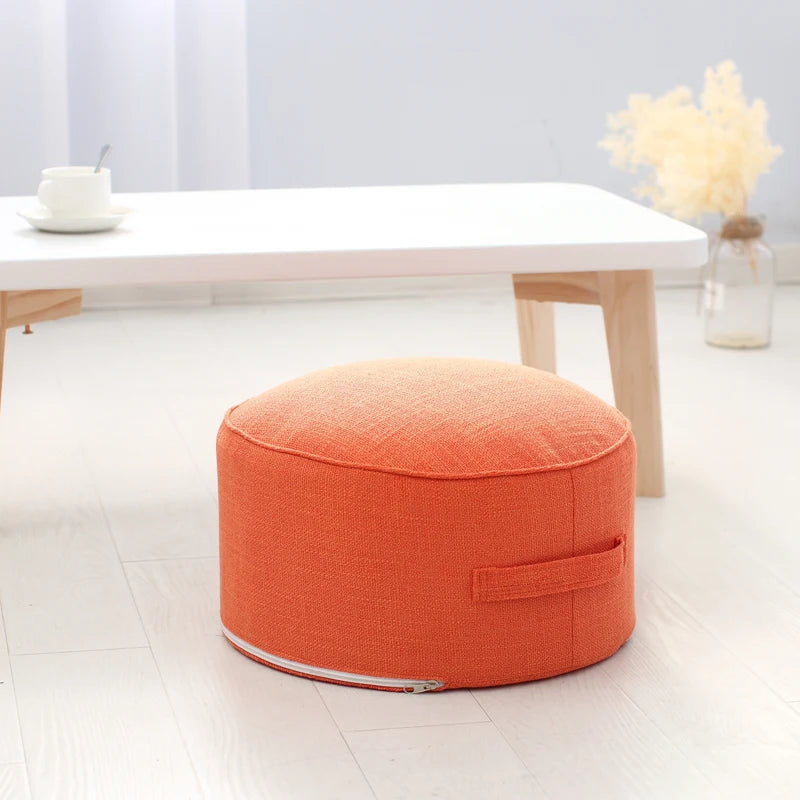 Pouf Orange-1