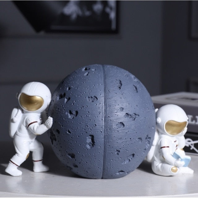 Serre-Livre-Astronaute-Planete-Bleu-2serre-livres3256803961503371-a pair grey