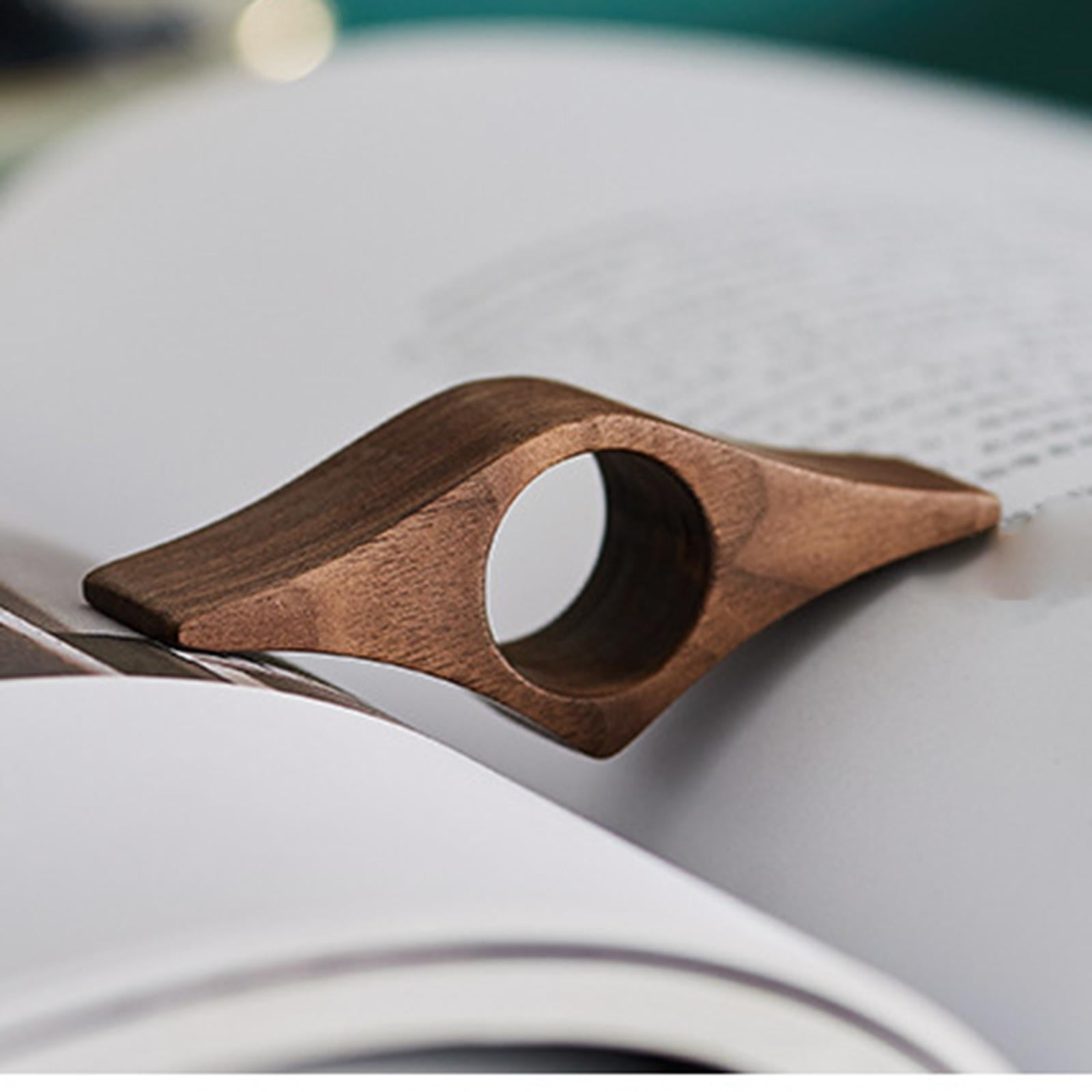 bague-de-lecture-bois-de-noyer-2-bague de lecture