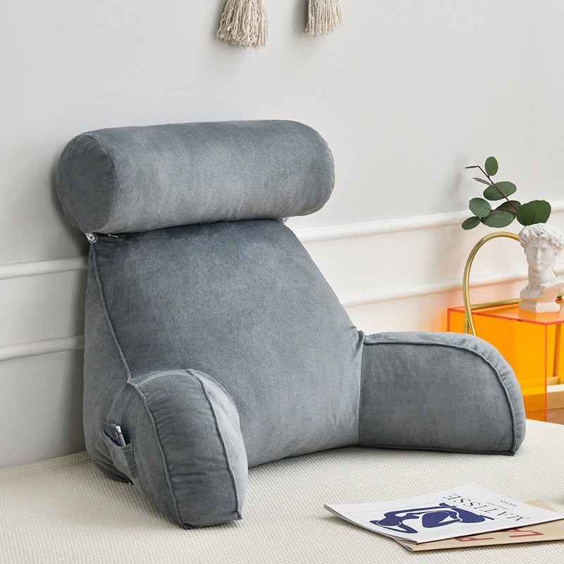 Coussin-de-Lecture-en-Velours-Gris1coussin de lecture2255801041172506-grey Plush