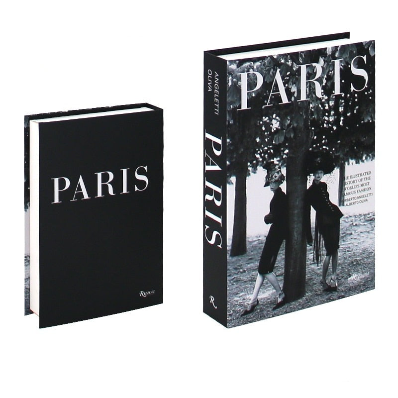 faux-livre-paris-noir-et-blanc-1-Faux livre