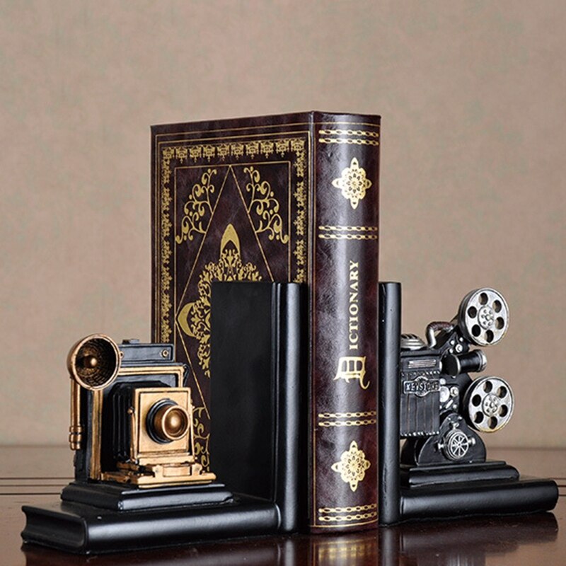Serre-Livre-Appareil-Photo-Retro6serre-livres3256803192079699-Black