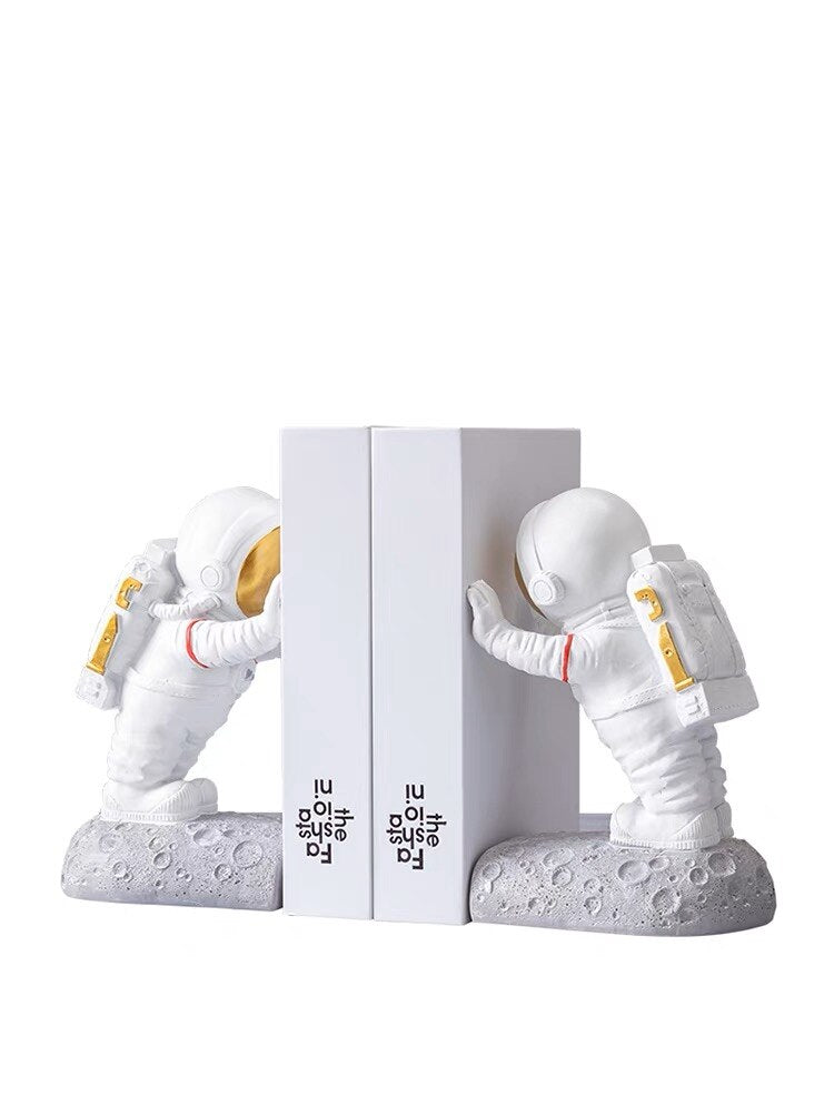 Serre-Livre-Astronaute-Pousseur-Lunaire-Argente5serre-livres3256804834048593-Astronaut B