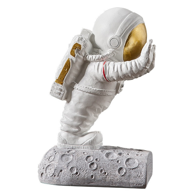 Serre-Livre-Astronaute-Pousseur-Lunaire-Argente6serre-livres3256804834048593-Astronaut B