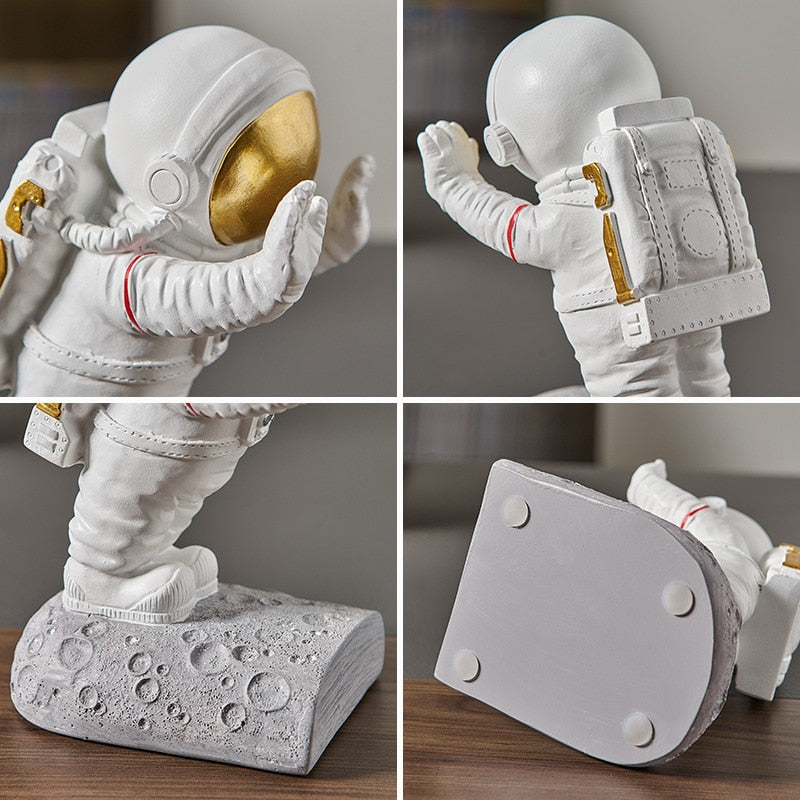 Serre-Livre-Astronaute-Pousseur-Lunaire-Argente7serre-livres3256804834048593-Astronaut B