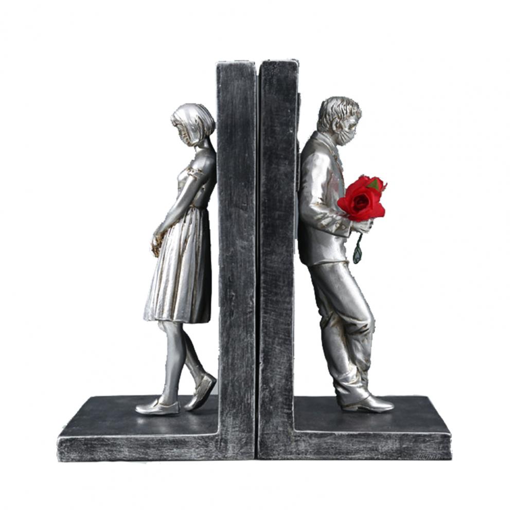 Serre-Livre-Banksy-Amoureux-Argente2serre-livres3256804164163656-Silver