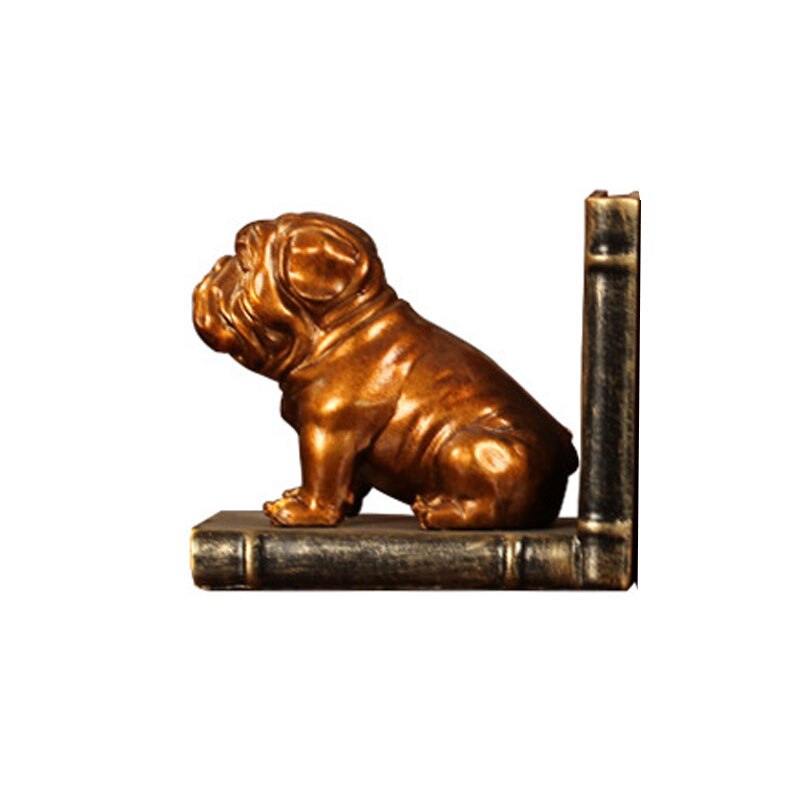 Serre-Livre-Bebe-Bulldog-Dore2serre-livres3256805272158435-Gold -1pcs