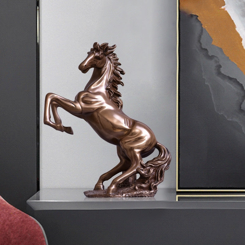 Serre-Livre-Bronze-Cheval-Cabre2serre-livres3256804603861162-Horse L
