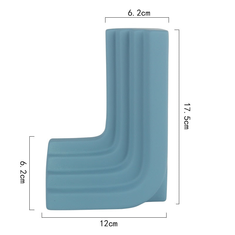 Serre-Livre-Ceramique-Ornement-Bleu2serre-livres3256803954469994-Style 2
