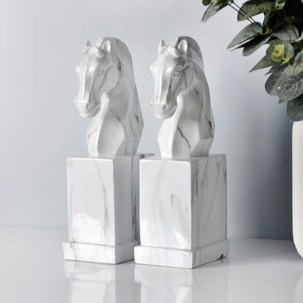 Serre-Livre-Chevaux-de-Lumiere5serre-livres3256804706772317-one pair white-China