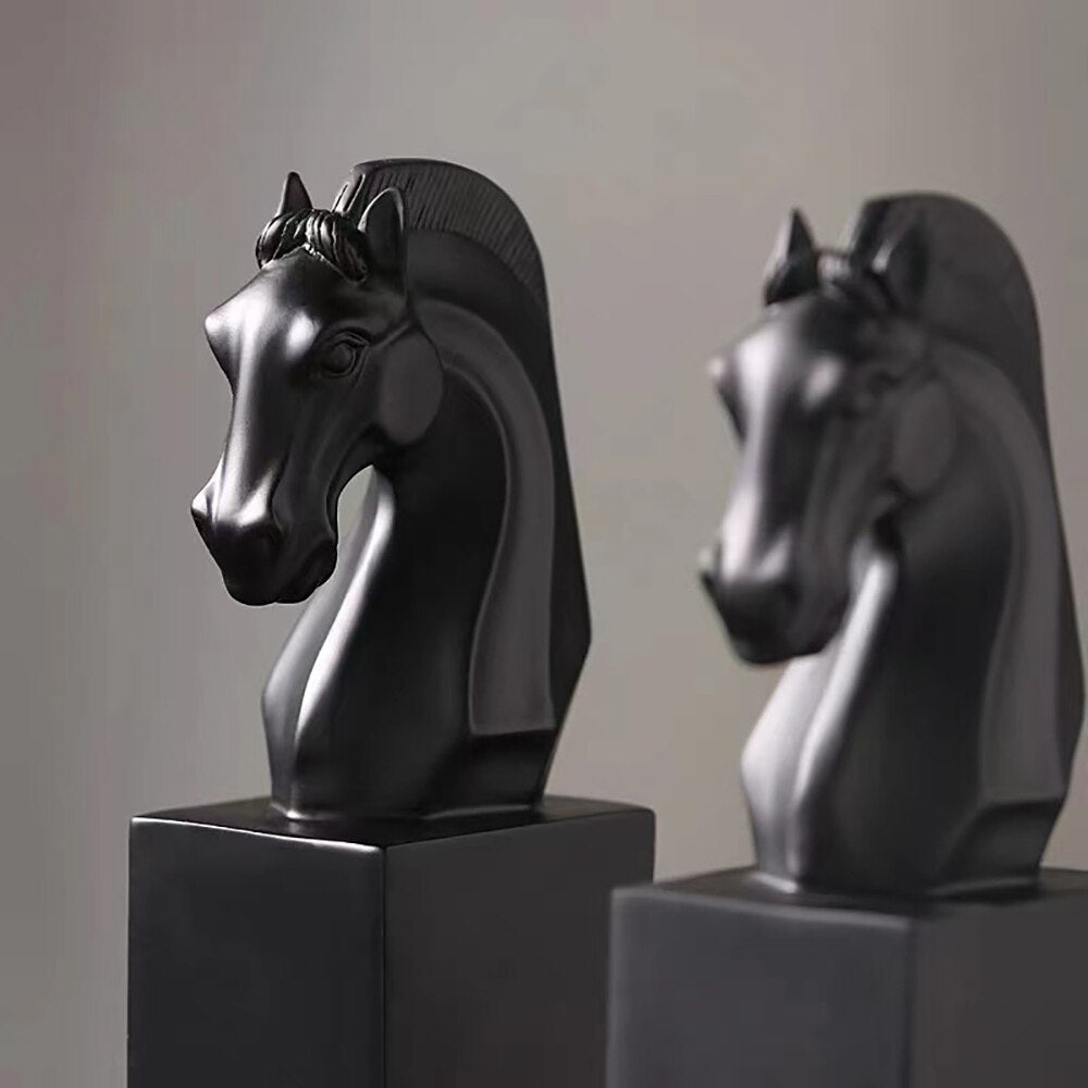 Serre-Livre-Chevaux-des-Tenebres3serre-livres3256804706772317-one pair black-China
