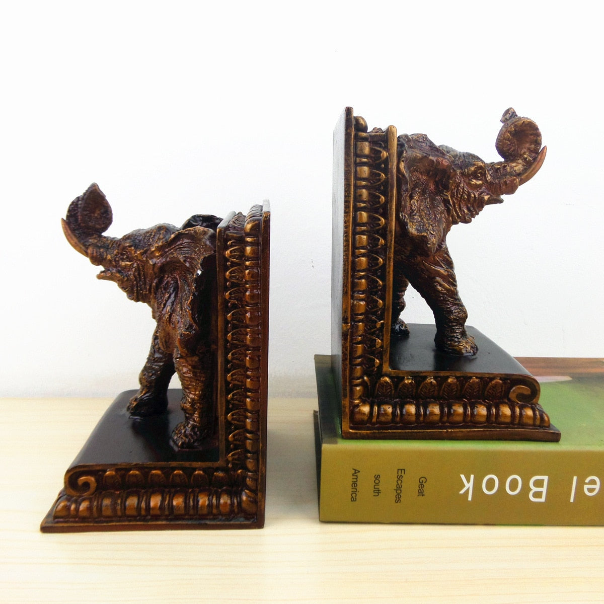 Serre-Livre-Elephant-Antique4serre-livres3256804673659519-2pcs