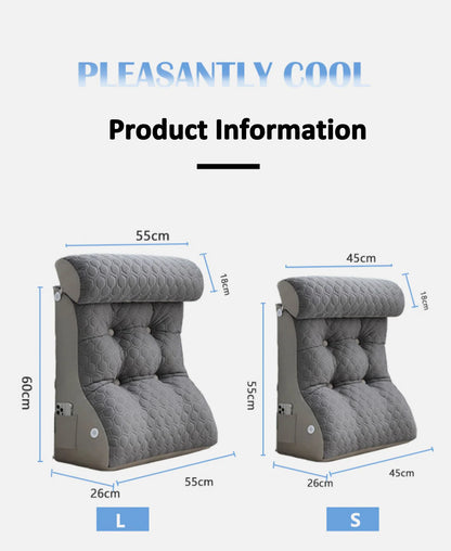 Coussin de lecture Elegance lila 2