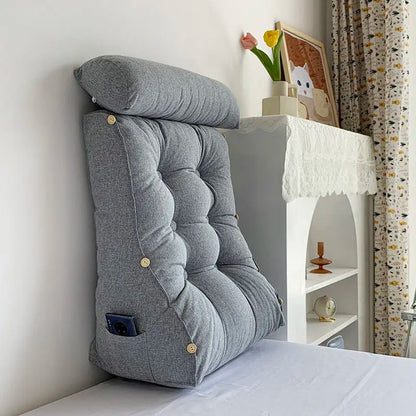 Coussin de lecture Gris 1