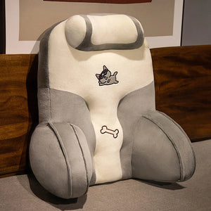 Coussin de lecture style manga Chien 1 