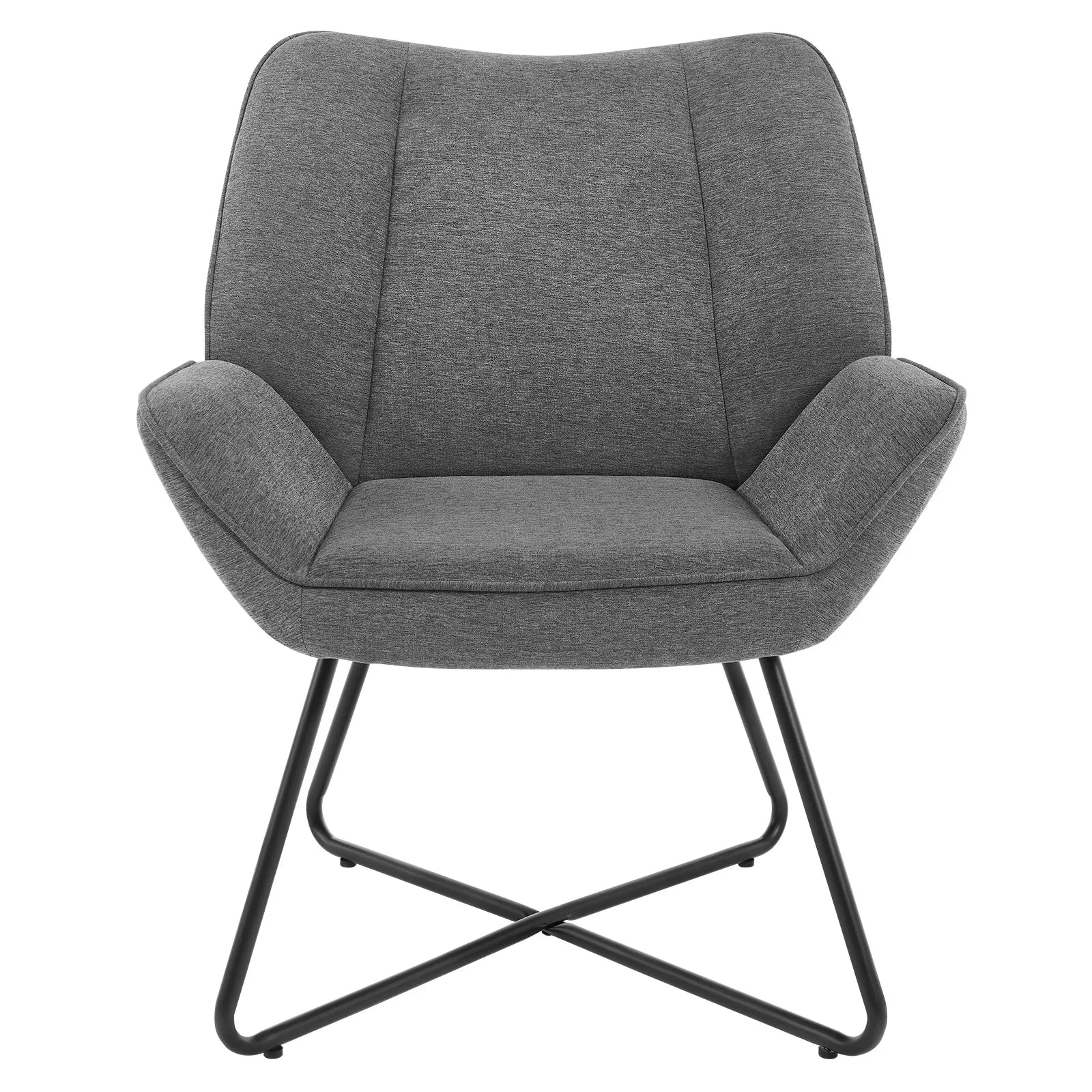 Fauteuil de lecture Design Moderne Gris-1
