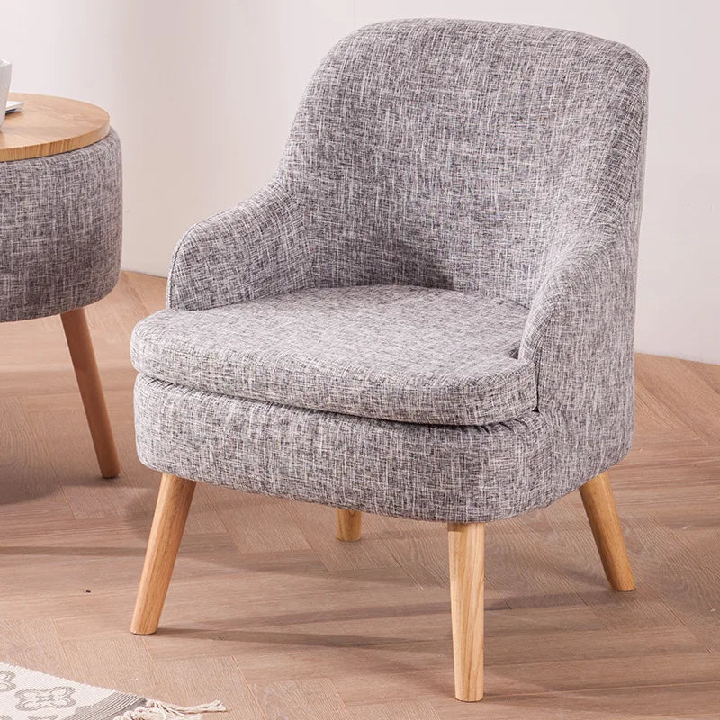 Fauteuil de lecture Style Nordique Gris-1