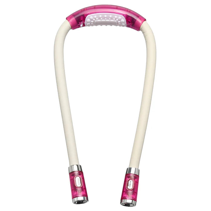 Lampe tour de cou flexible rose-1