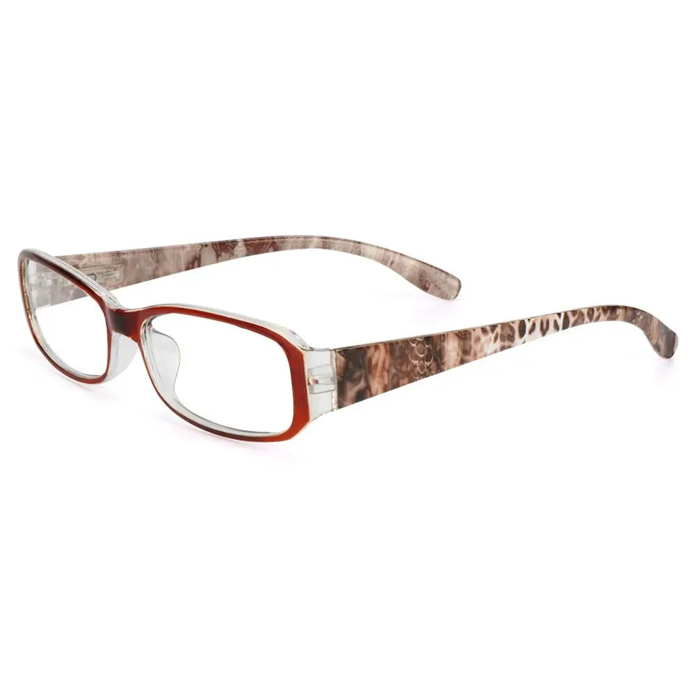 Lunettes de lecture marrons pour femmes-1