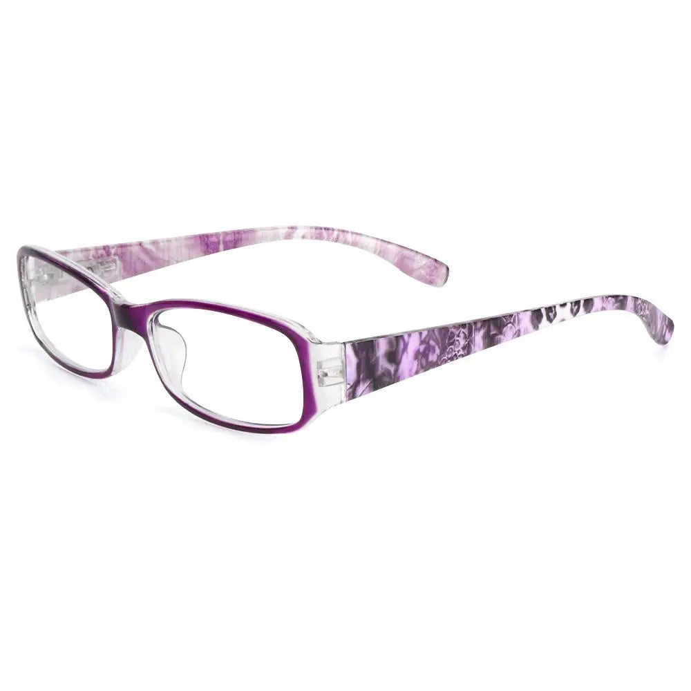 Lunettes de lecture pourpres pour femmes-1