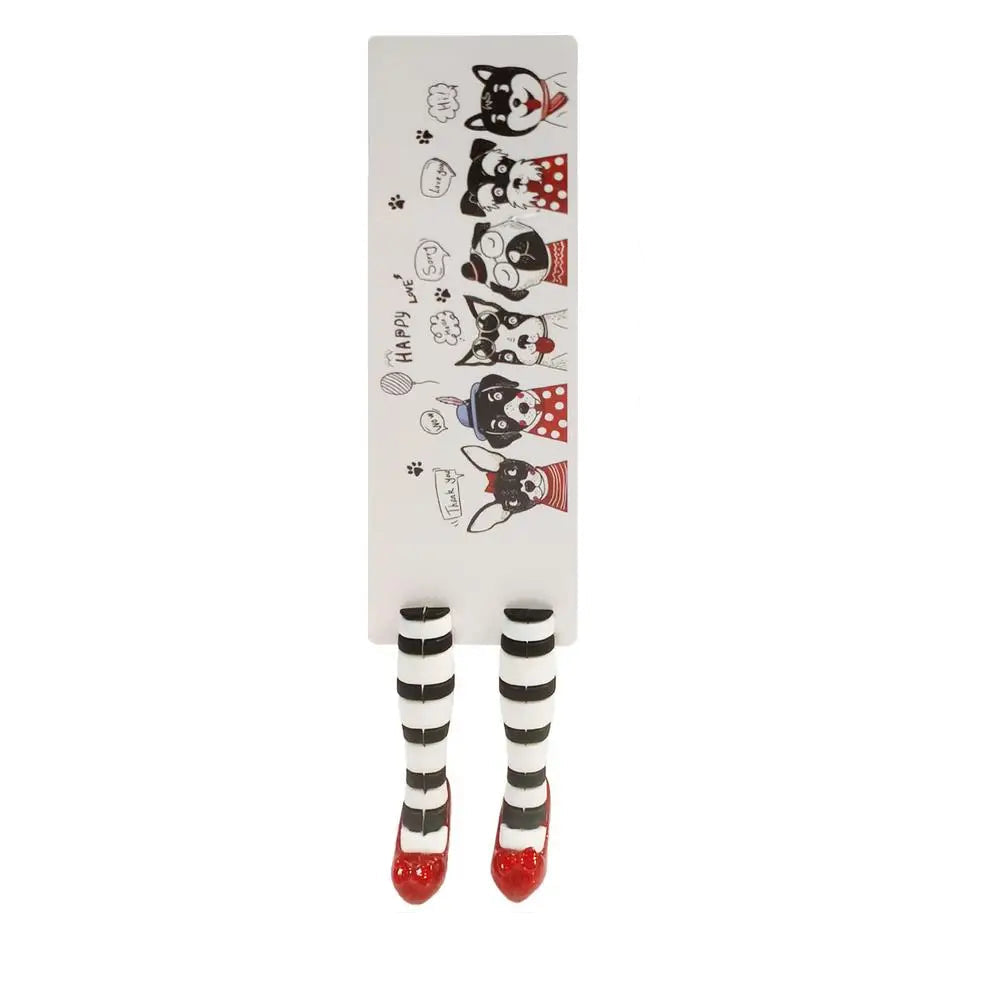 Marque page 3D Collants Chiens-1
