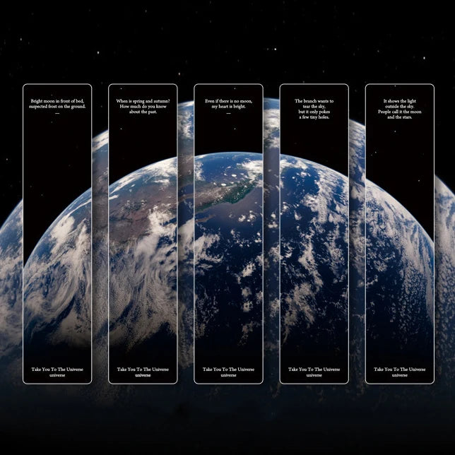 Marque page Astronomie Planète Terre-1