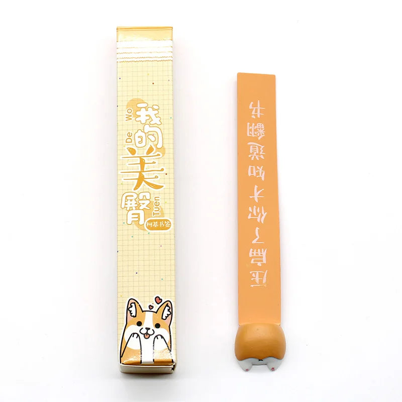 Marque page chat mignon orange-1