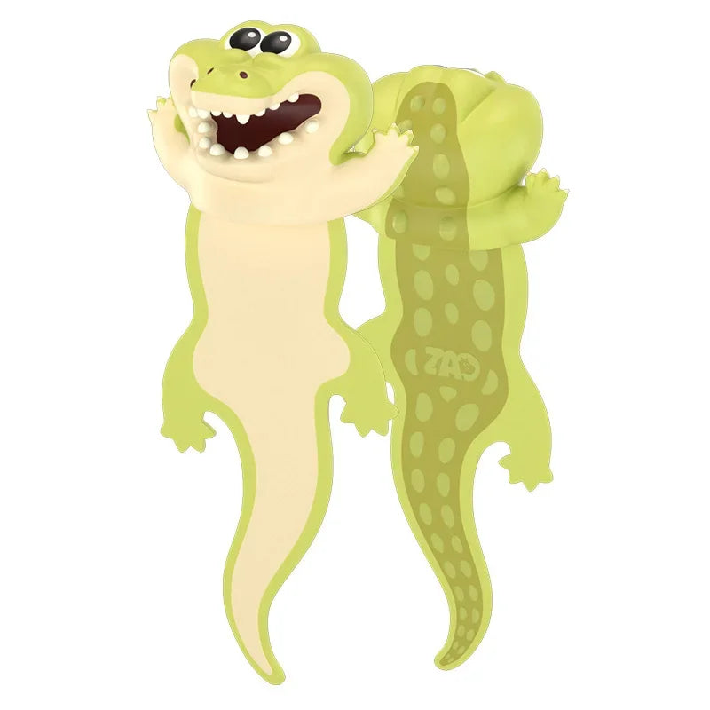 Marque page crocodile-1