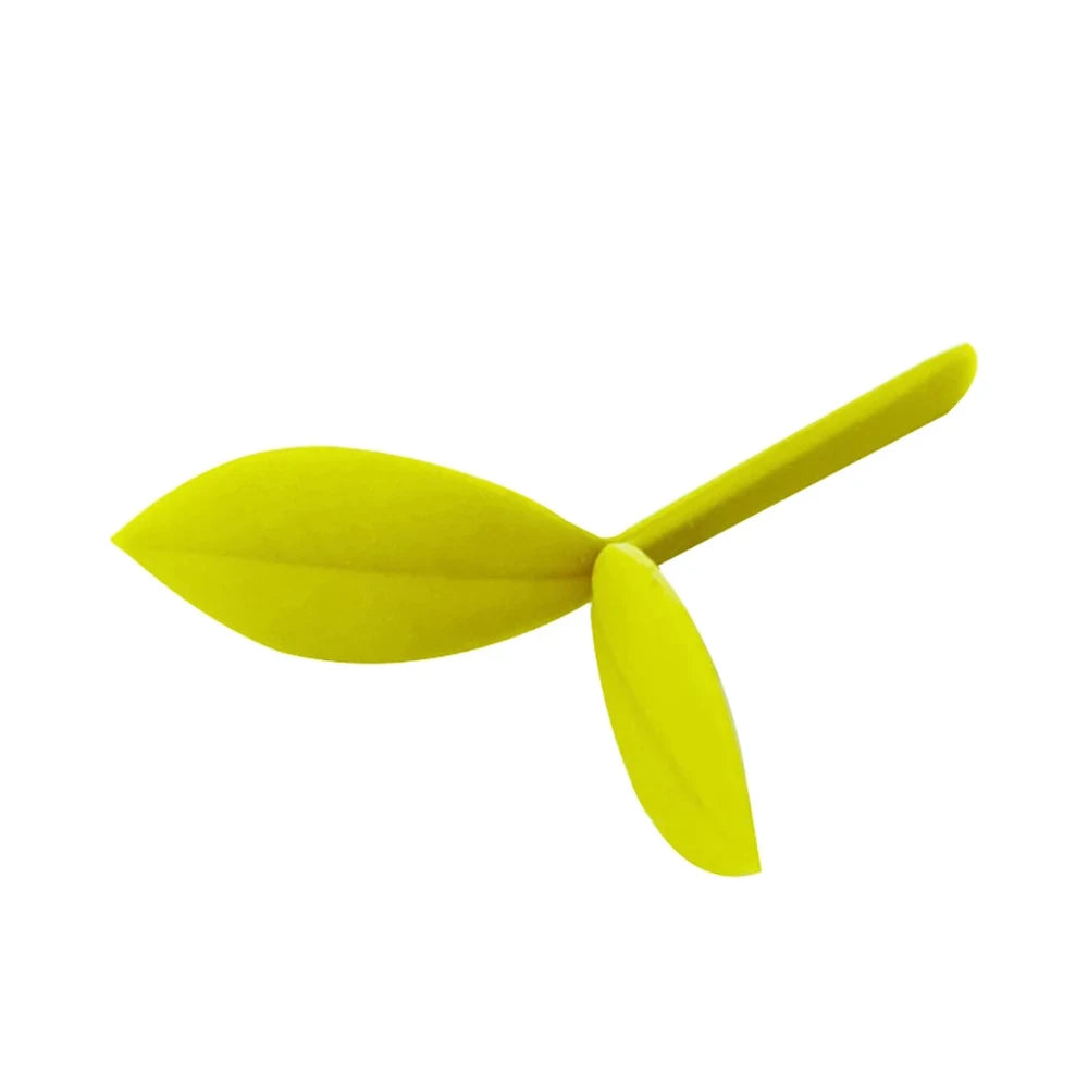 Marque page en silicone Jaune-1