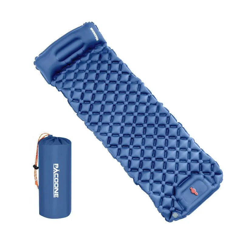Matelas de lecture gonflable Bleu-1