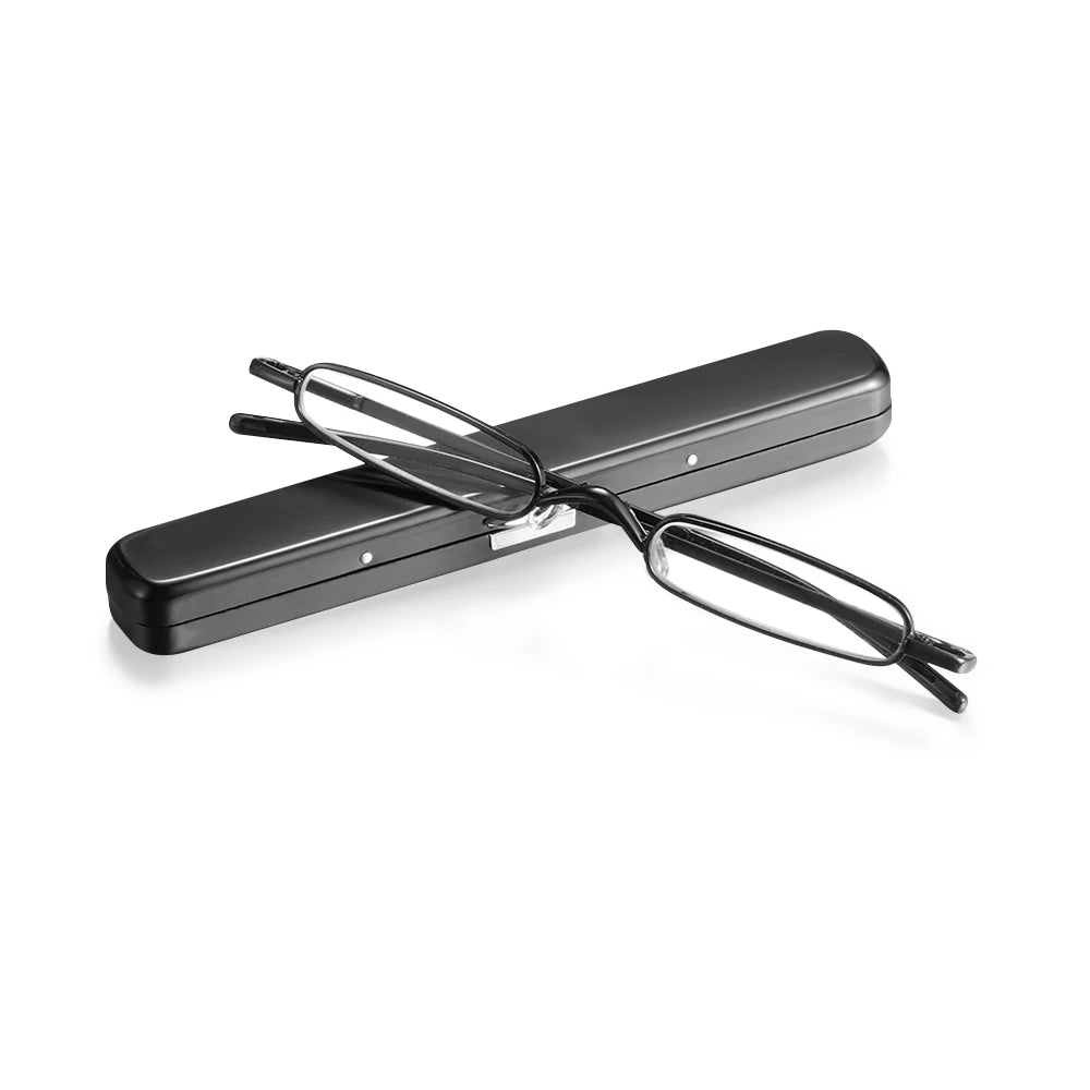 Mini lunettes grossissantes noires-1
