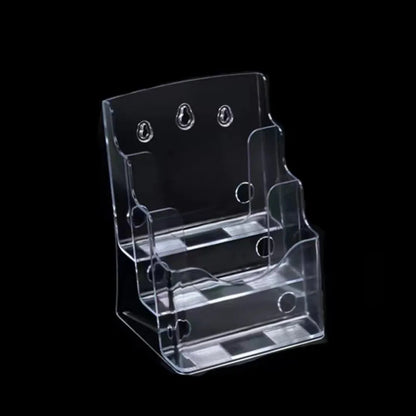 Porte Revue en acrylique transparent compartimenté